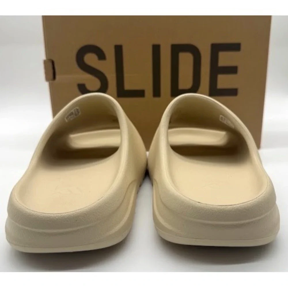 adidas Yeezy Slide Bone FZ5897 US 8 Cream Beige Slides OG Box Authentic